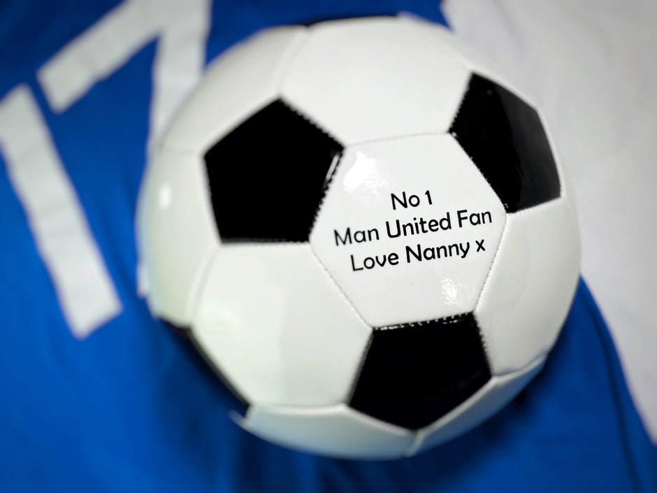 Black & White Display Football