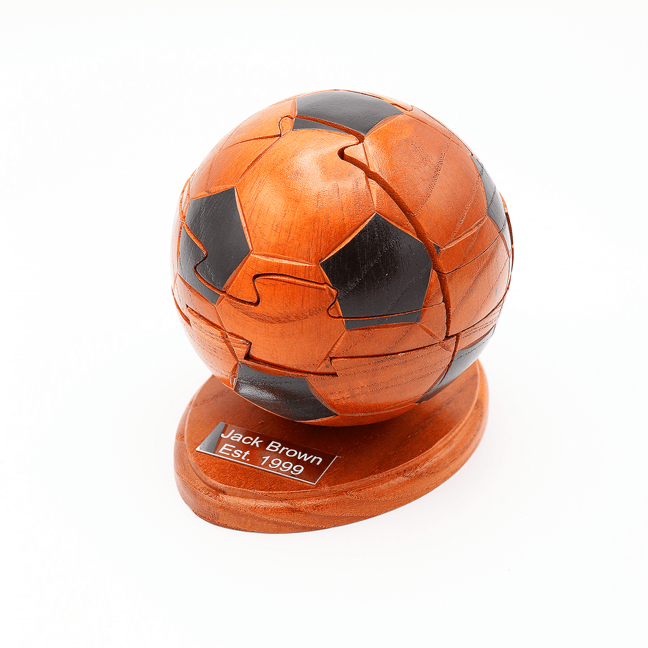 Personalised 3D Football Puzzle Ornament
