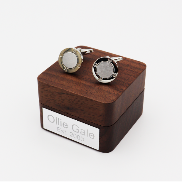 Personalised Porthole Sailing Cufflinks