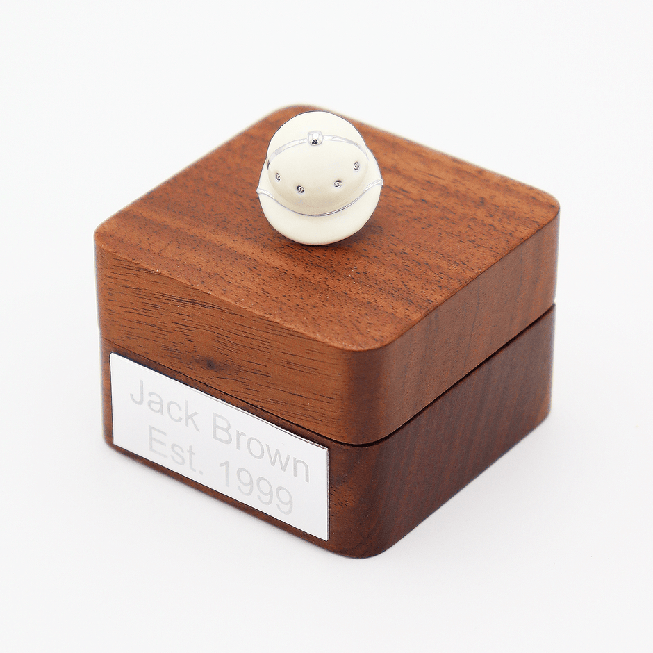 Personalised Polo Helmet Lapel Pin