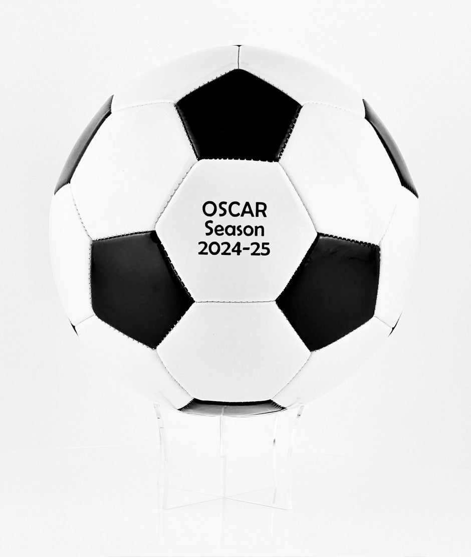 Black & White Display Football