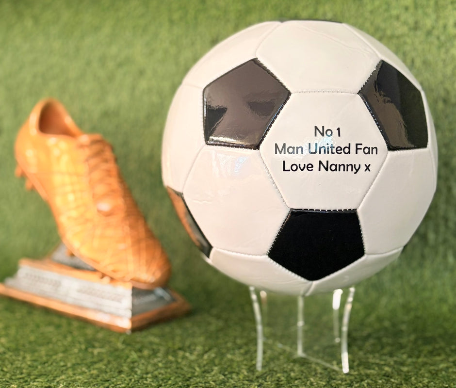 Black & White Display Football