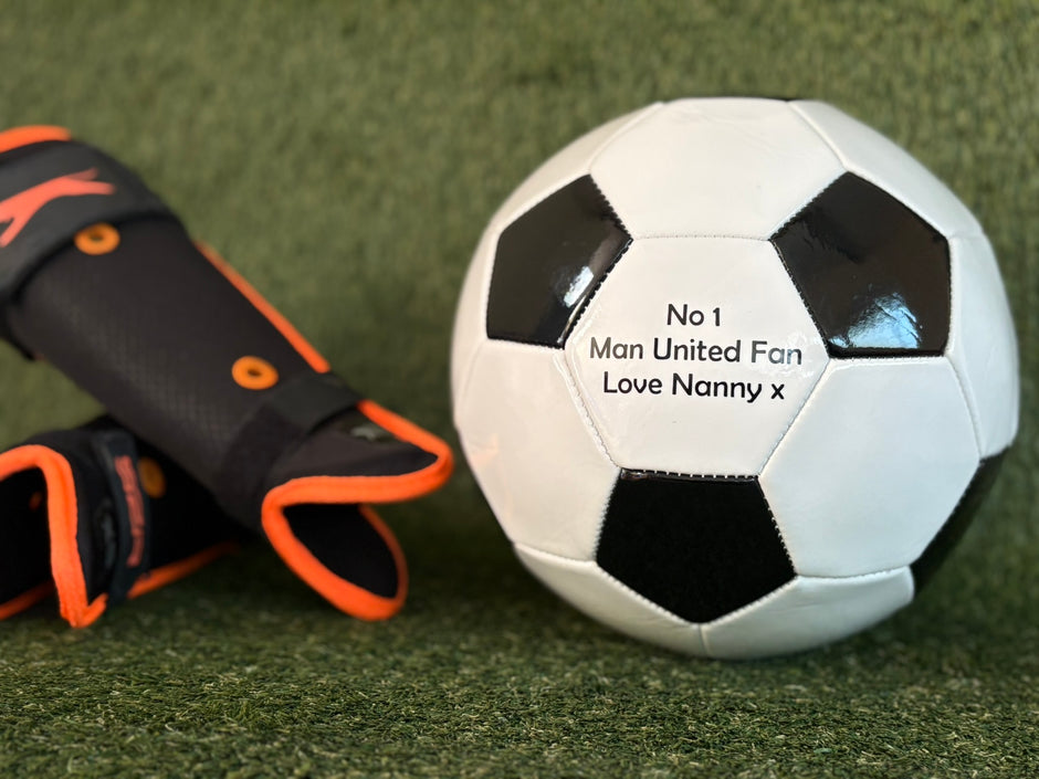 Black & White Display Football