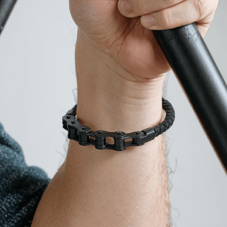 Personalised Bike Chain Bracelet