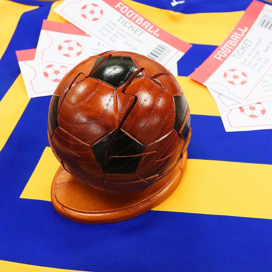 Personalised 3D Football Puzzle Ornament