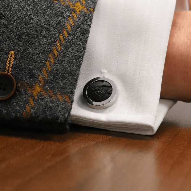 Personalised Motor Sport Tyre Cufflinks