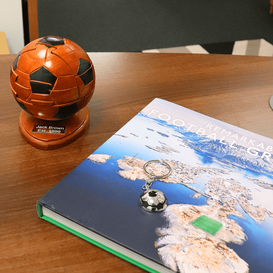 Personalised 3D Football Puzzle Ornament