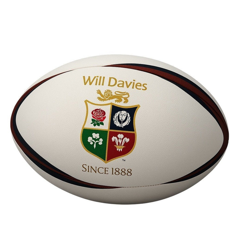 Personalised British And Irish Lions 2025 Rugby Ball