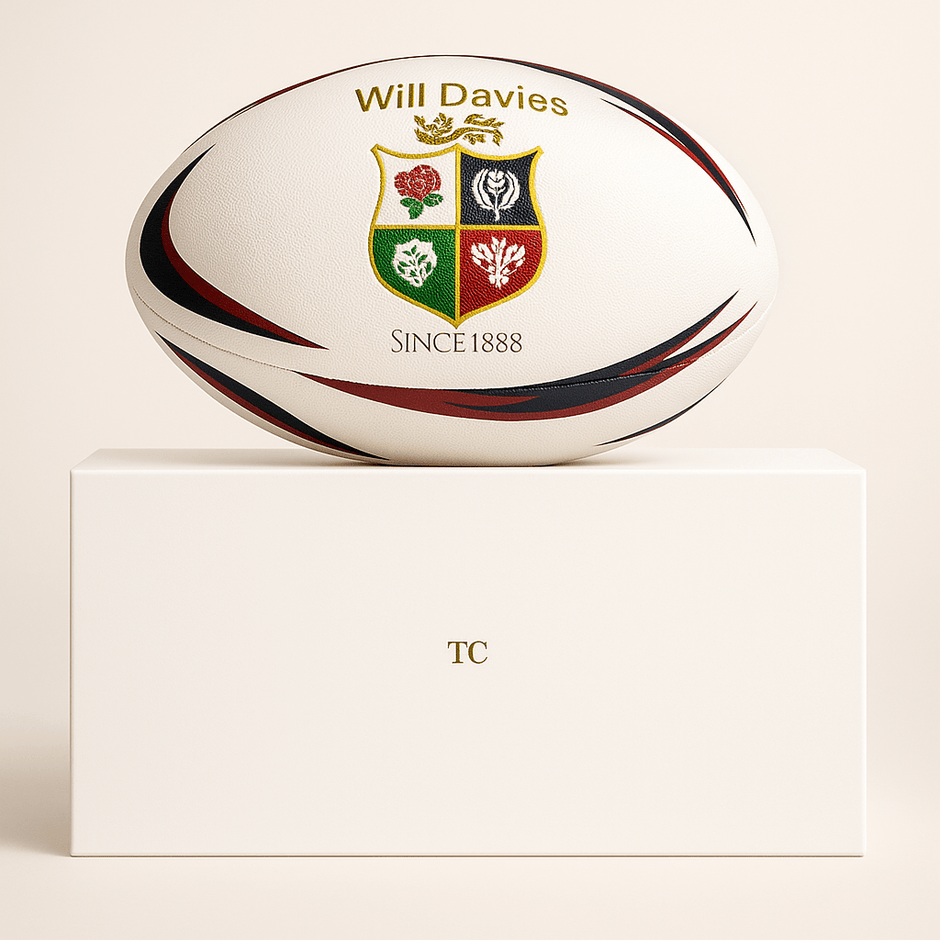 Personalised British And Irish Lions 2025 Rugby Ball