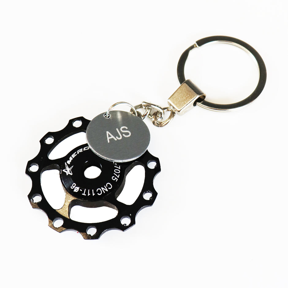 Personalised Bike Derailleur Keychain