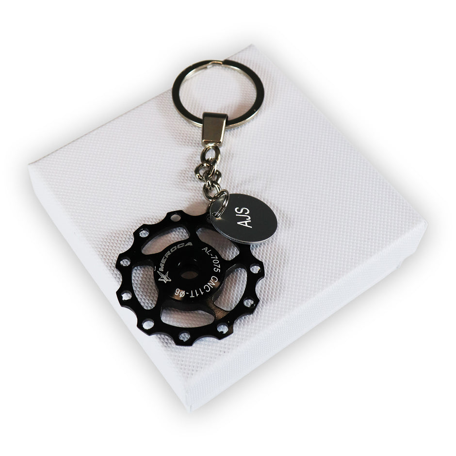 Personalised Bike Derailleur Keychain