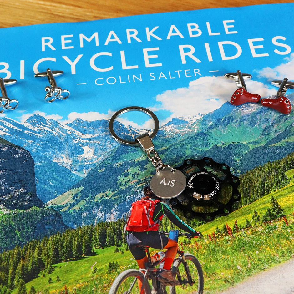 Personalised Bike Derailleur Keychain