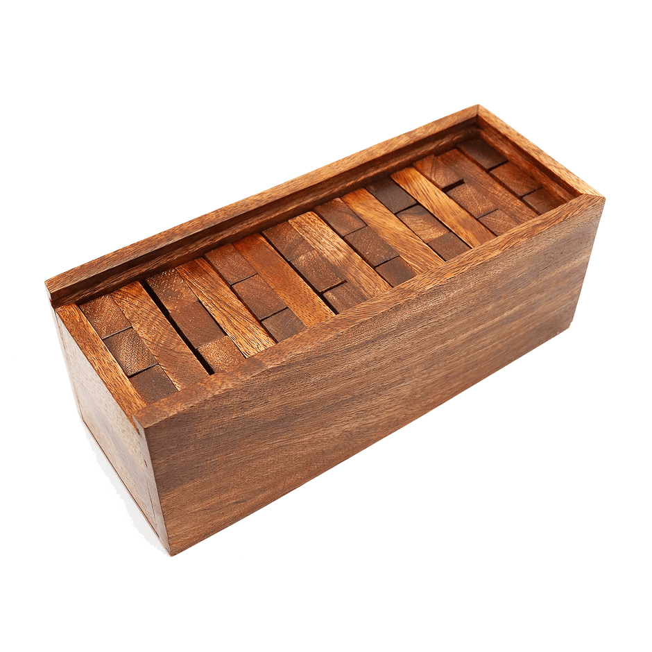 Football Tour Bus Personalised Jenga