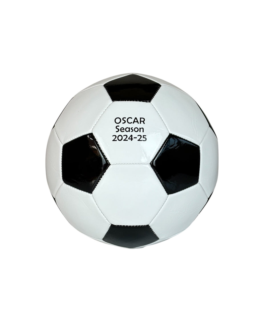 Black & White Display Football