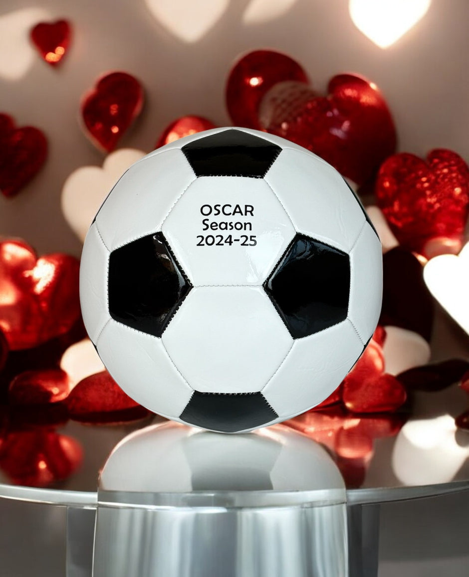 Black & White Display Football