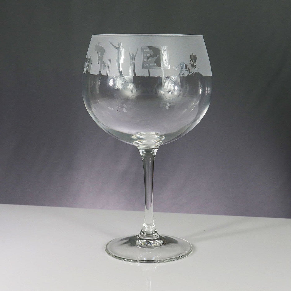 Cricket Themed Gin Balloon