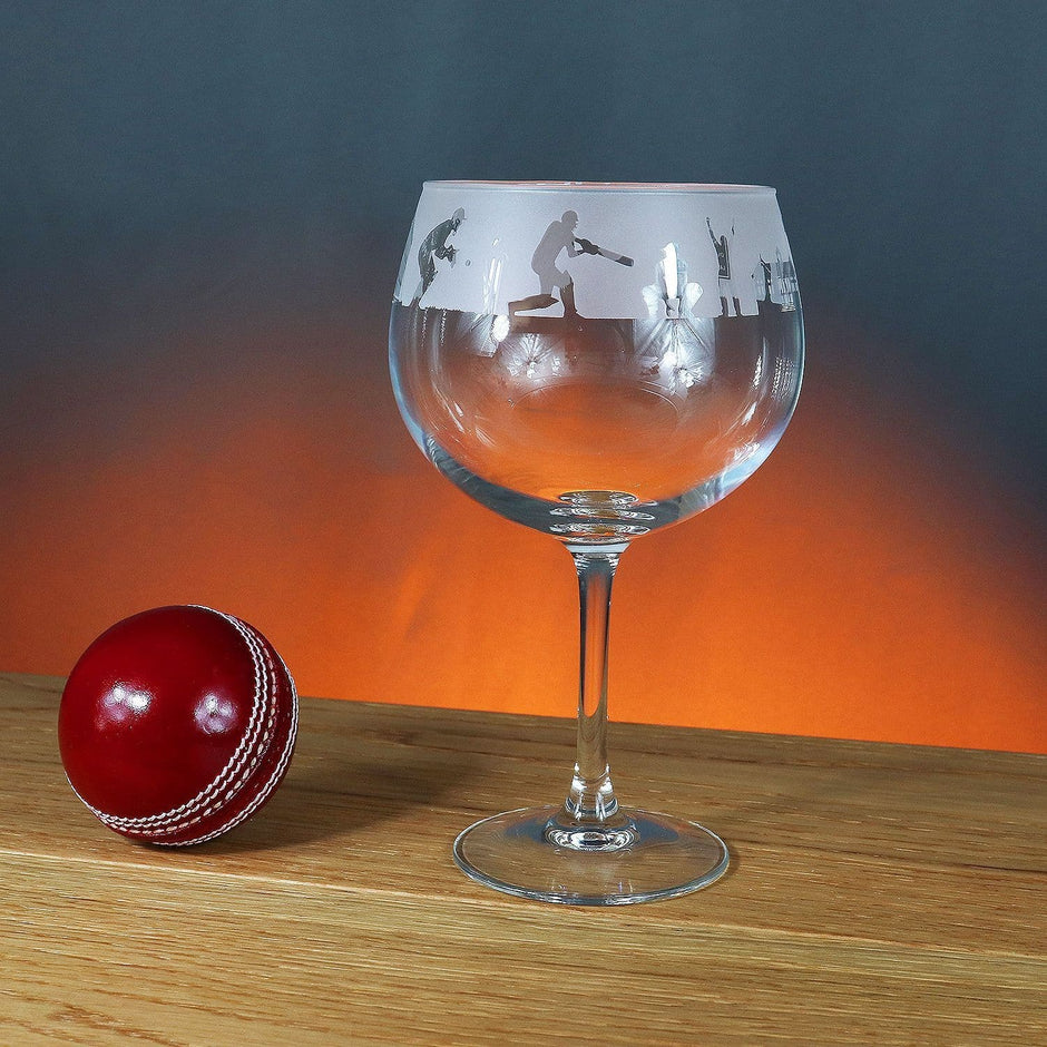 Cricket Themed Gin Balloon