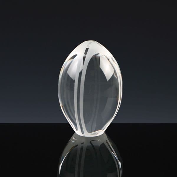 Crystal Rugby Ball
