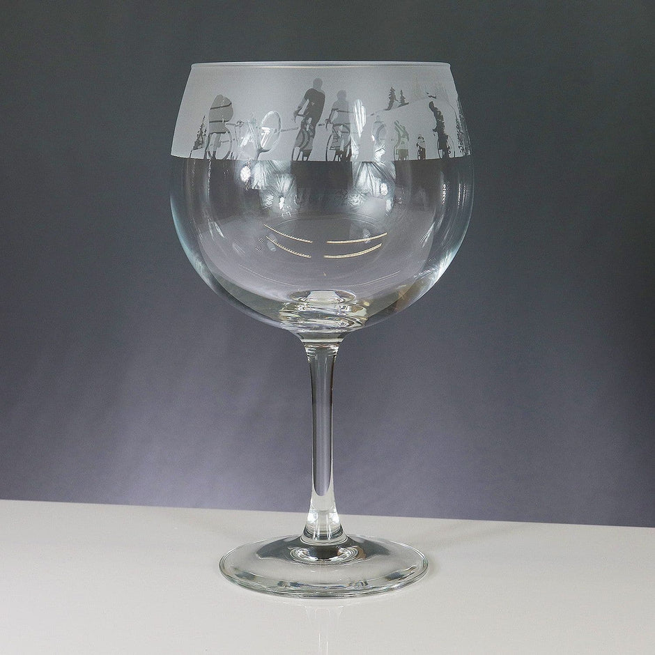 Cycling Themed Gin Balloon