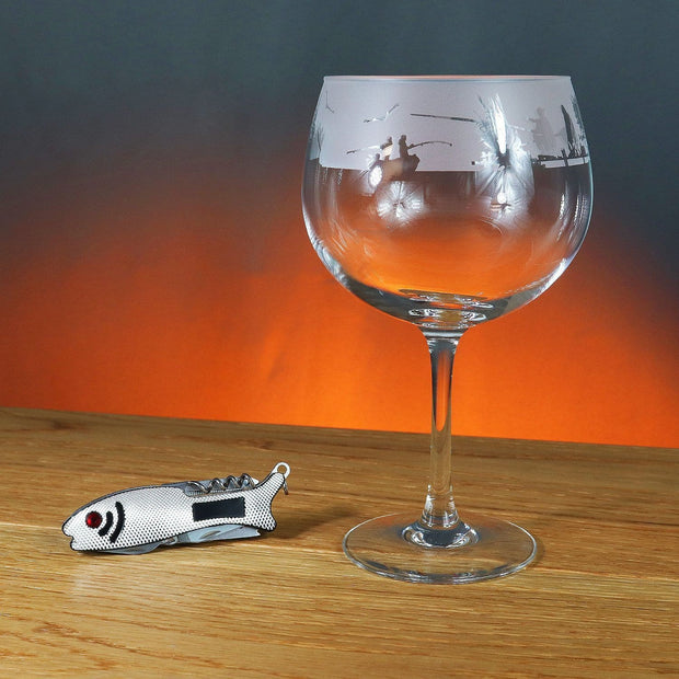 Fishing Themed Gin Balloon