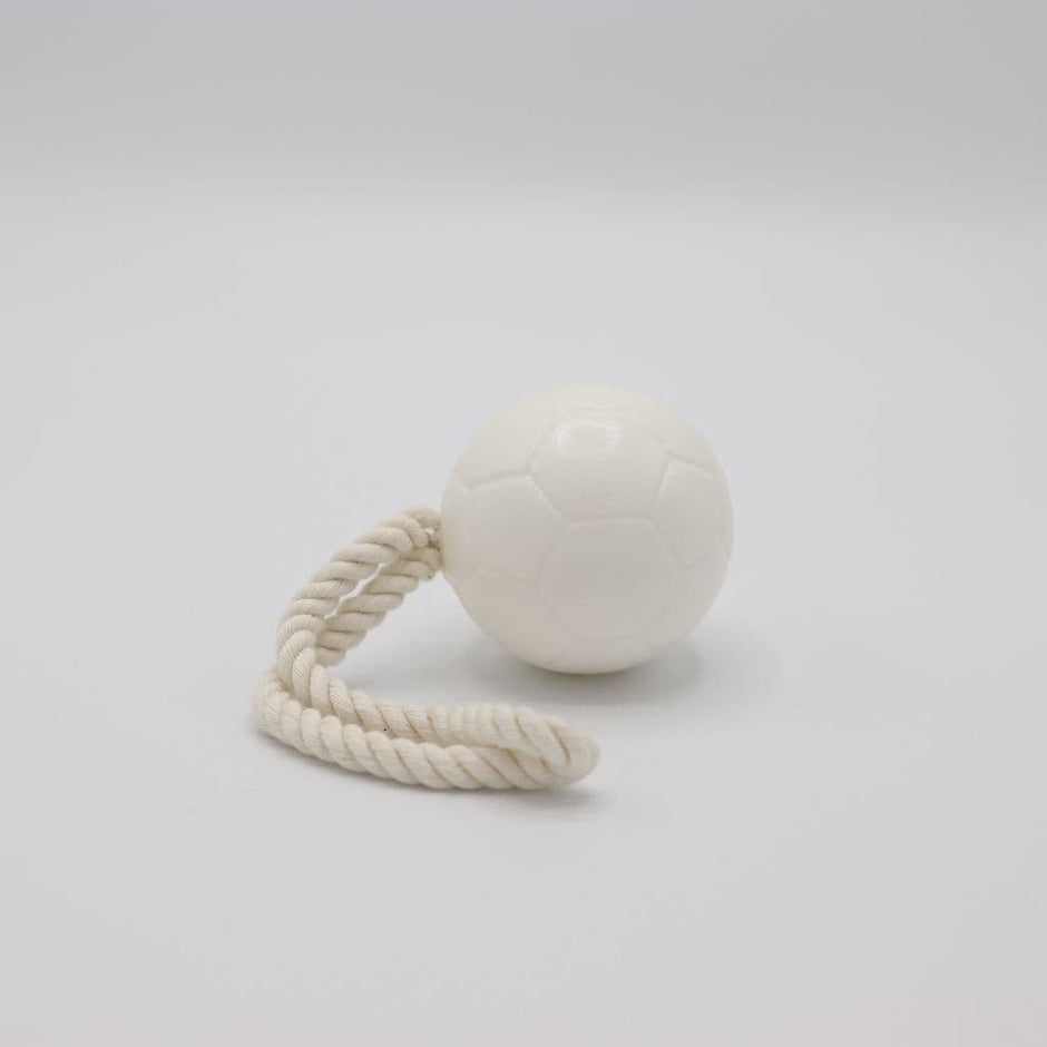 Football Soap on a Rope