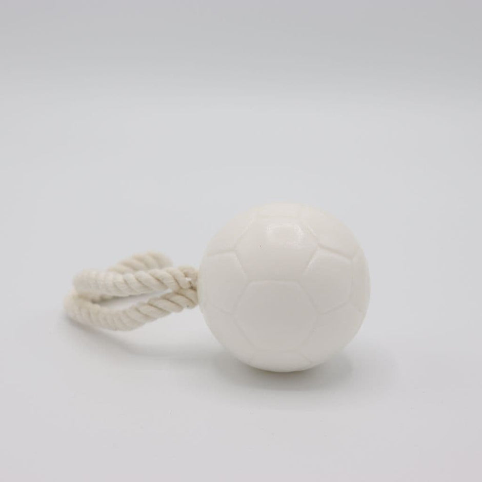 Football Soap on a Rope