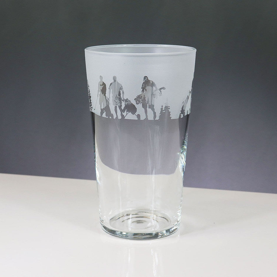 Golf Themed Pint Glass