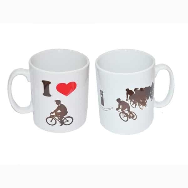 I Love Cycling Ceramic Mug