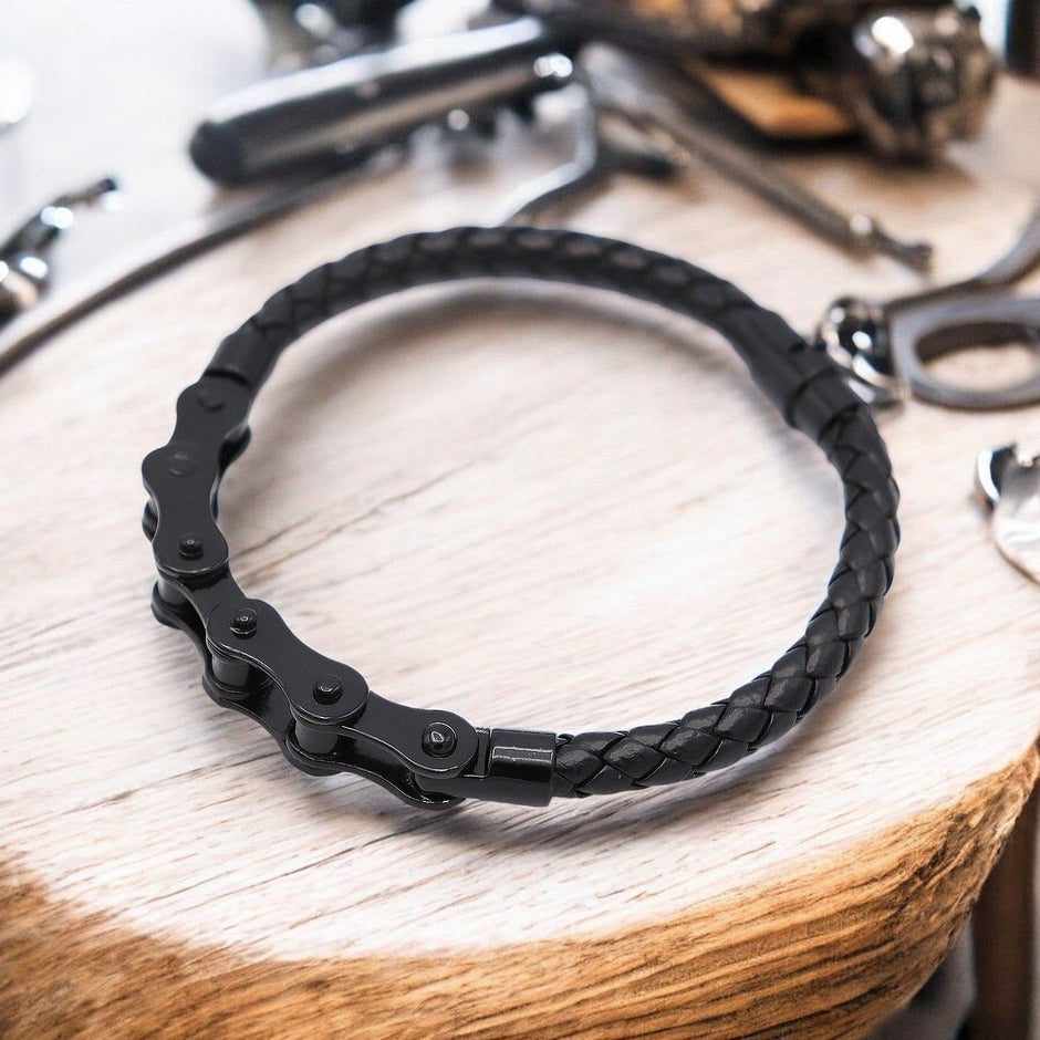 Personalised Bike Chain Bracelet