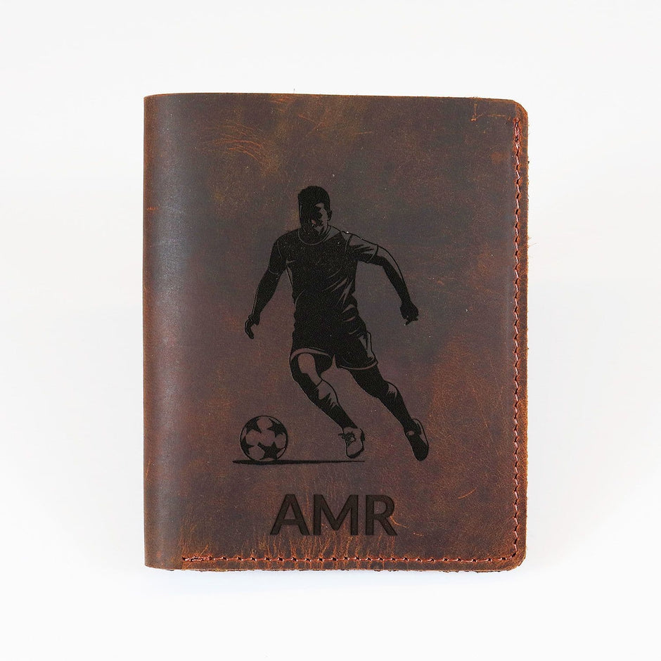 Personalised Buffalo Leather Sports Wallet