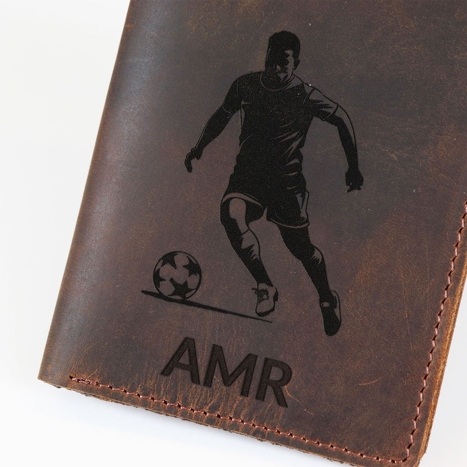 Personalised Buffalo Leather Sports Wallet