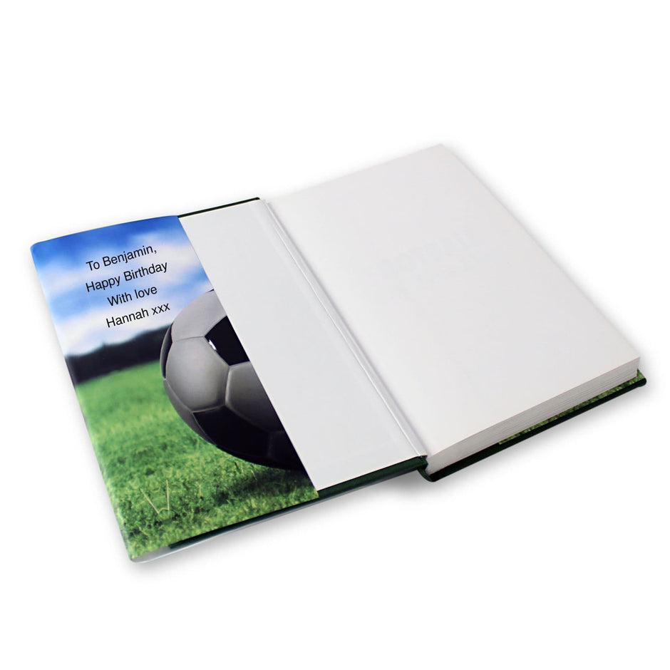 Personalised Football On This Day Book