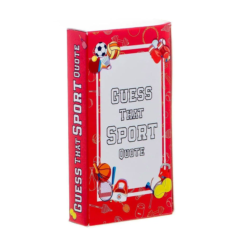 Personalised Guess That Sport Quote Quiz Game