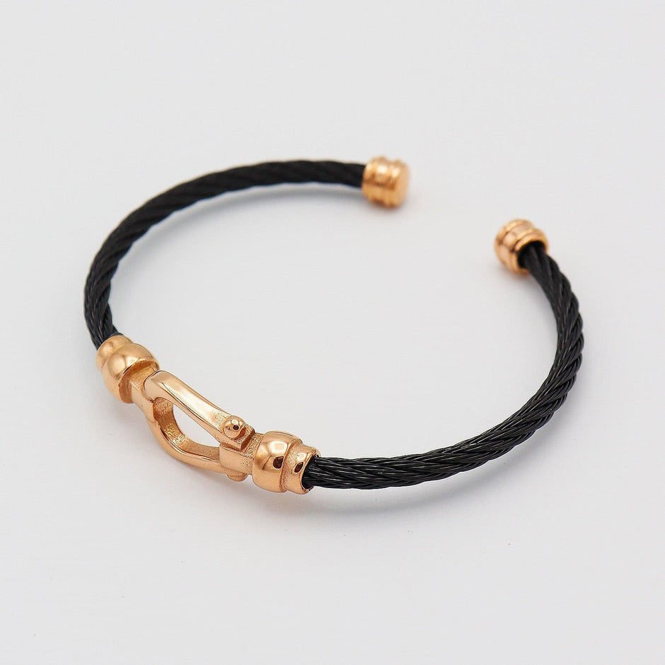 Personalised Horseshoe Bangle