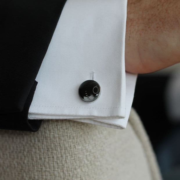 Personalised Lawn Bowls Cufflinks