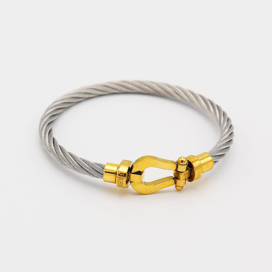 Personalised Metal Horseshoe Bracelet