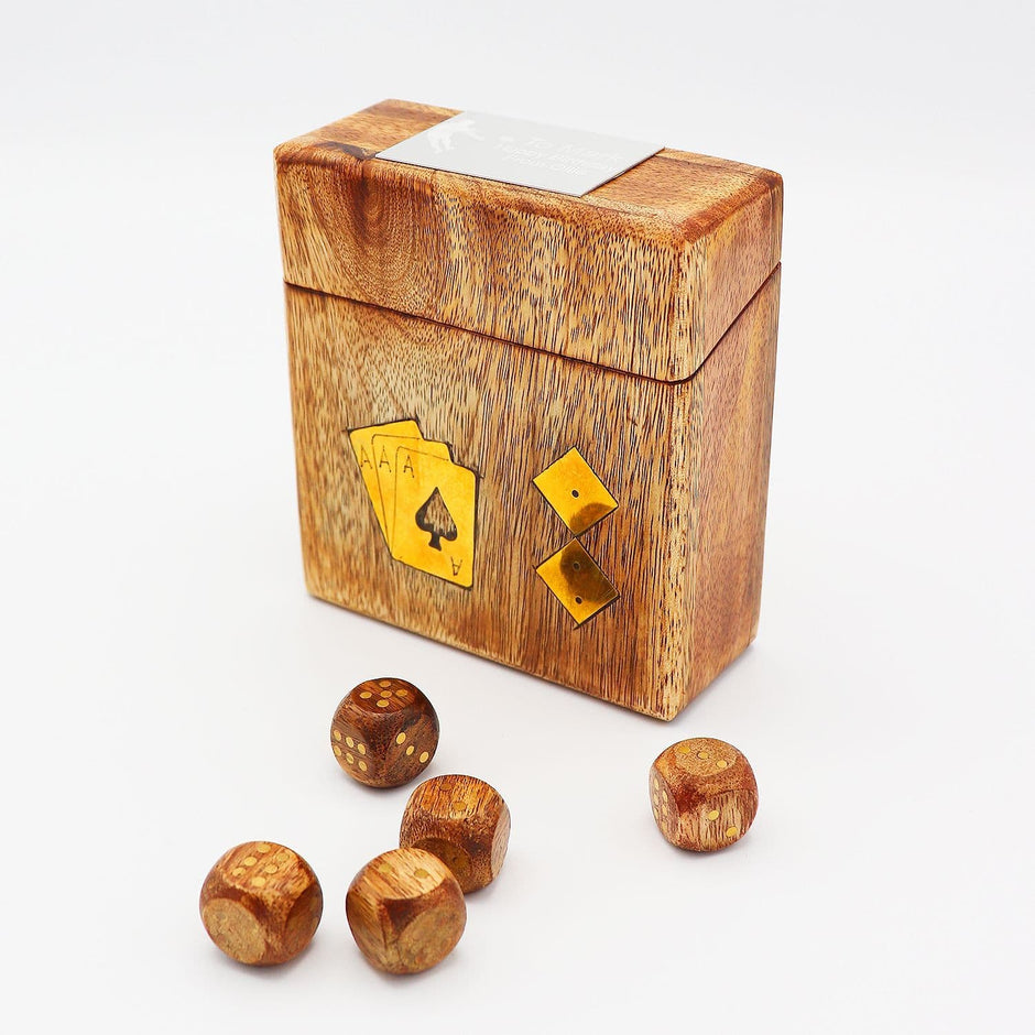 Personalised Tour Bus Dice & Card Games