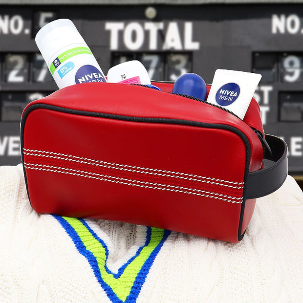 Red Cricket Wash Bag