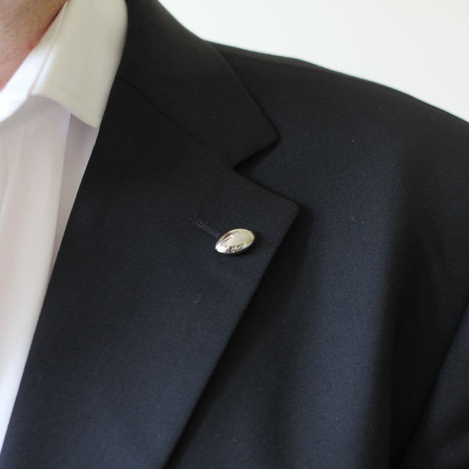 Rugby Ball Lapel/Tie Pin
