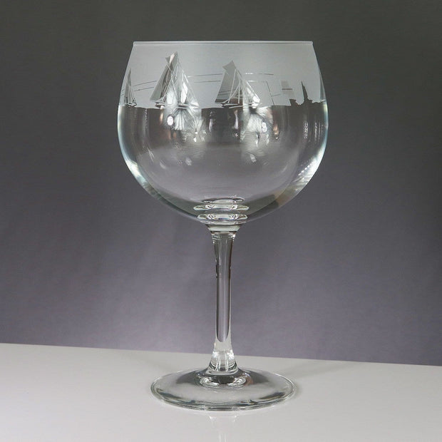 Sailing Themed Gin Balloon/ Wine Glass