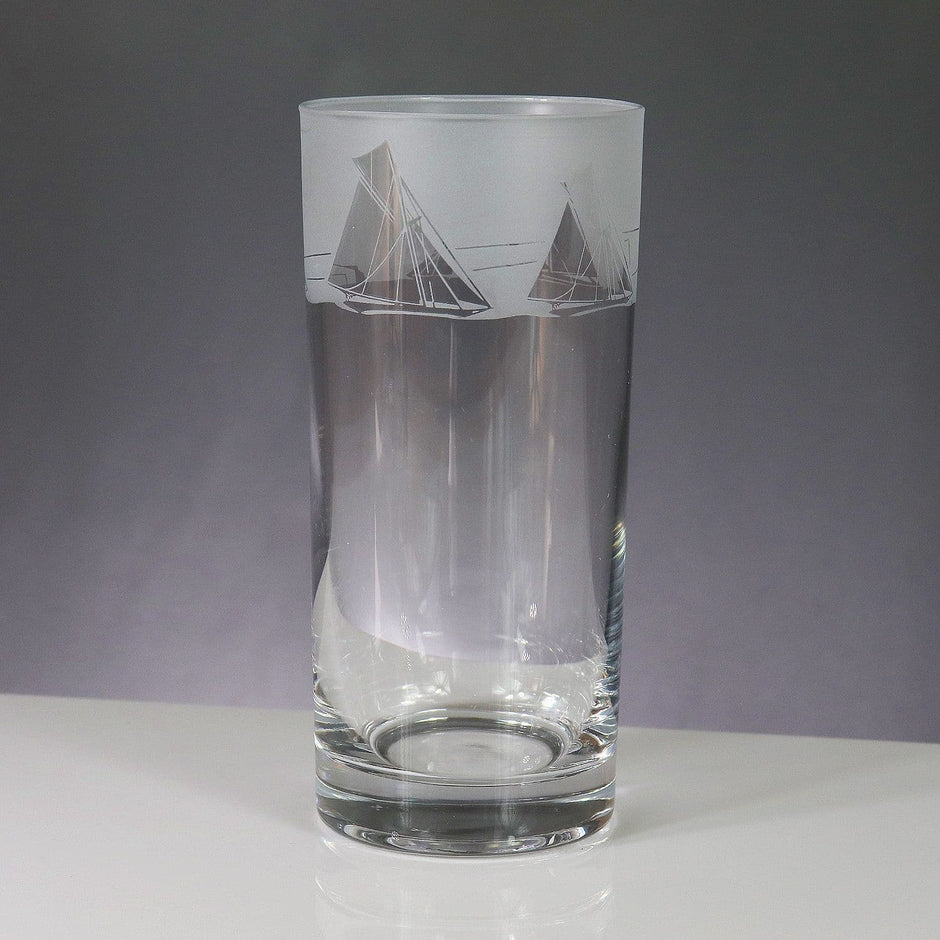 Sailing Themed Highball Tumbler Glass