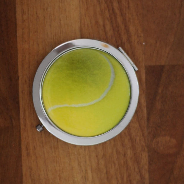 Tennis Ball Compact Handbag Mirror