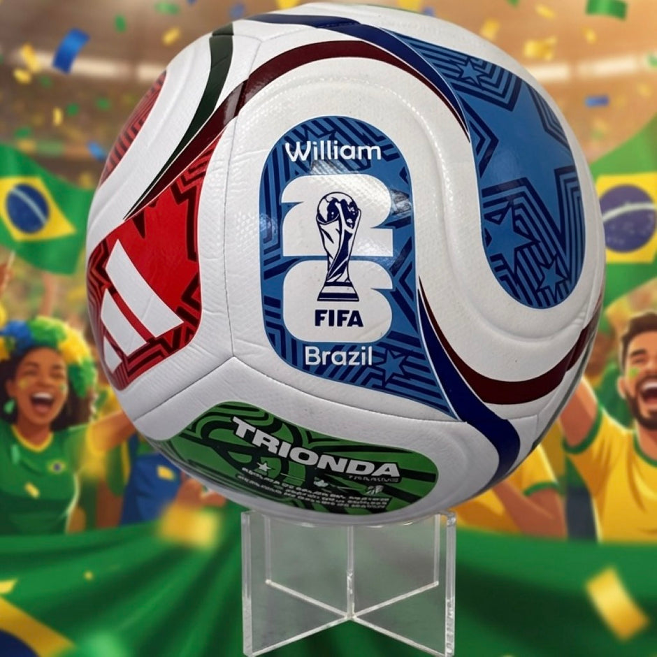 Personalised Official World Cup 26 Football - Custom Name & Country