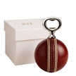 Personalised Cricket Ball Bottle Opener, Full Size Ball