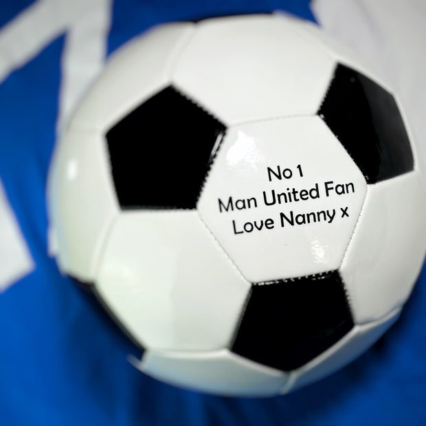 Black & White Display Football