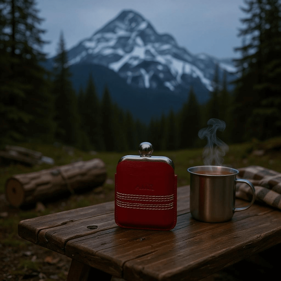 Personalised Luxury Cricket Hip Flask