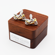 Personalised Two Tone Motorbike Cufflinks