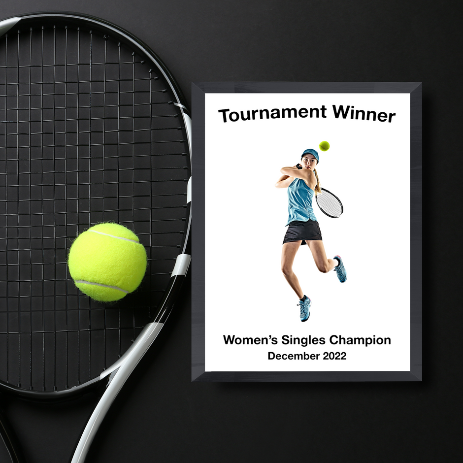 Personalised Female Tennis Print