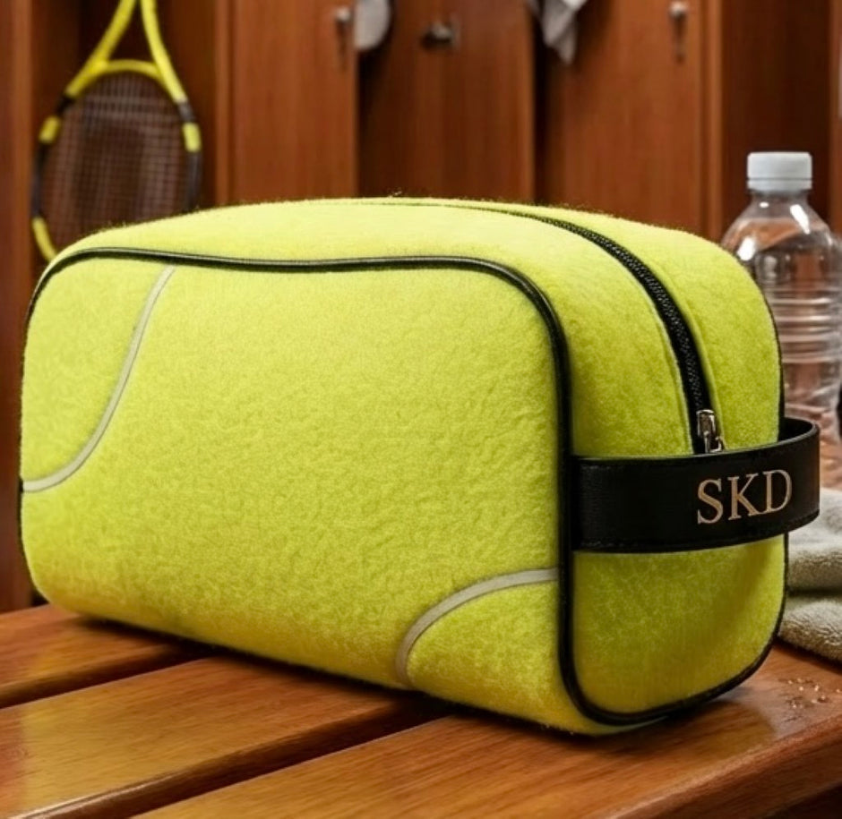 Personalised Tennis Wash Bag