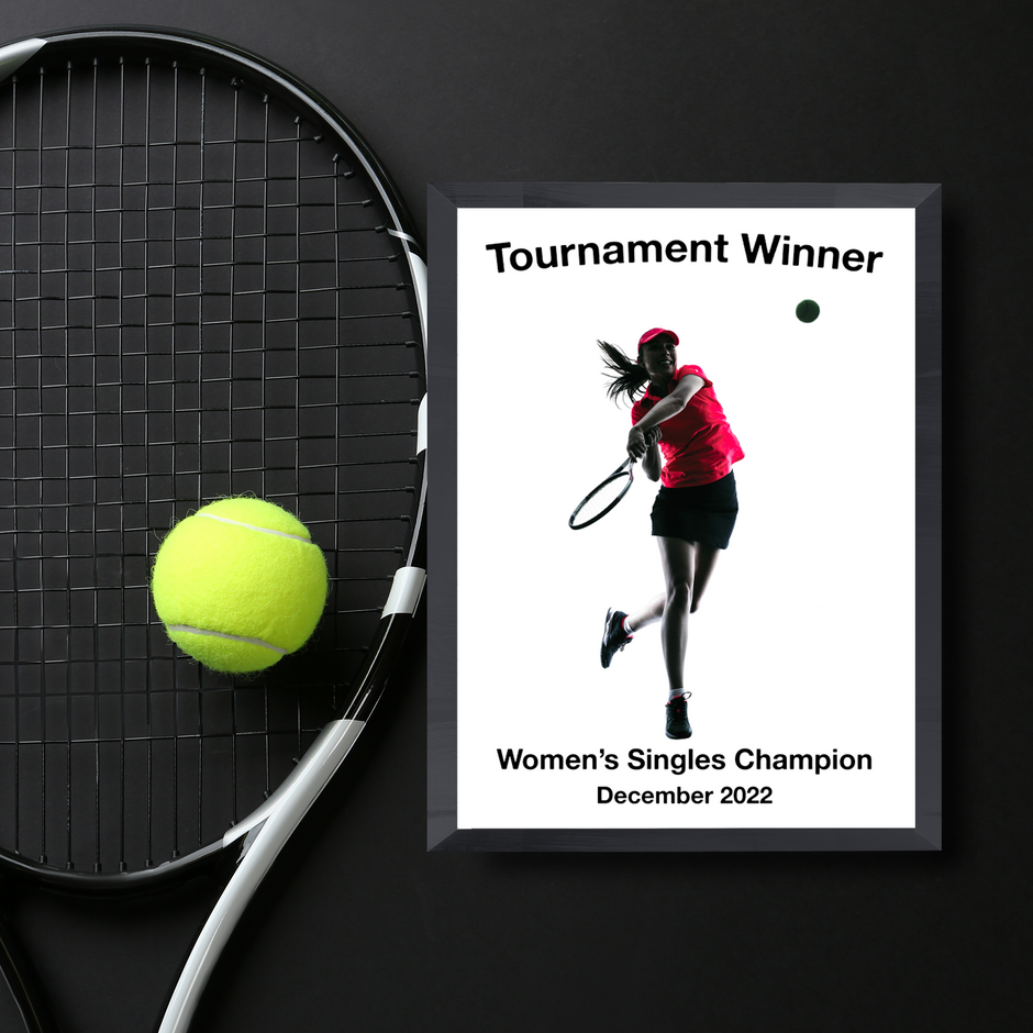 Personalised Female Tennis Print